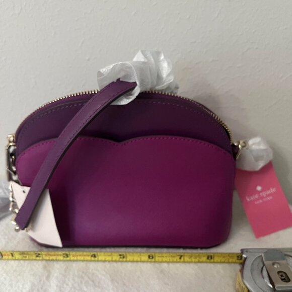 kate spade purple Payton Dome design crossbody handbag - Picture 3 of 3